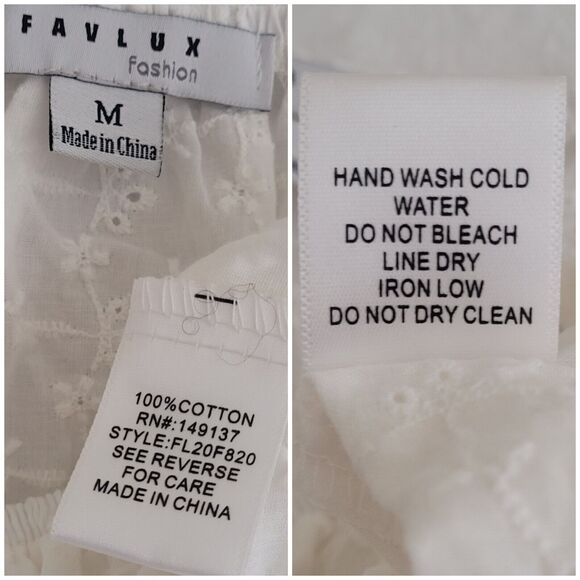 Cottagecore Countrycore Boho Fairy Hippie Flutter Sleeve Eyelet Ethereal Smocked - Picture 7 of 8